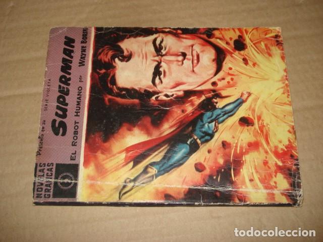 Tebeos: Superman 2: el robot humano, 1960, Dolar, buen estado - Foto 1
