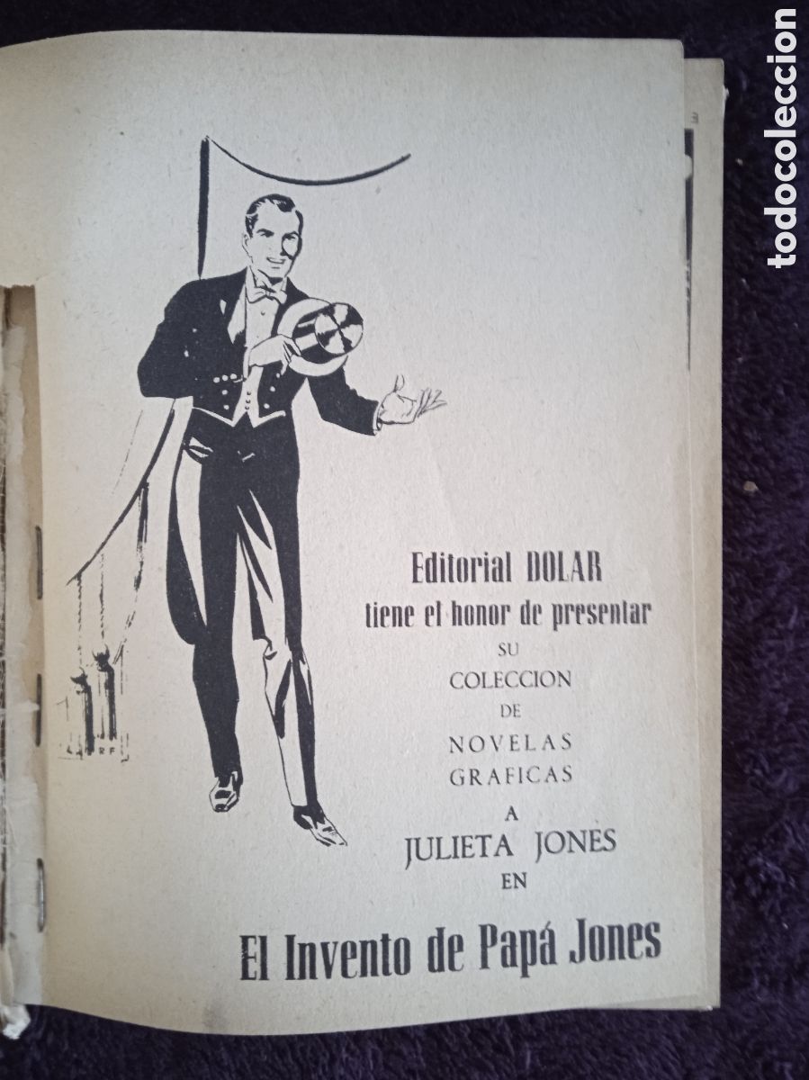 Tebeos: JULIETA JONES CON 1000 ILUSTRACIONES. -ED. DOLAR - Foto 2
