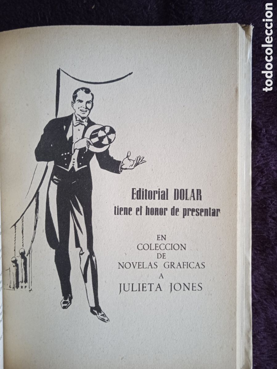 Tebeos: JULIETA JONES CON 1000 ILUSTRACIONES. -ED. DOLAR - Foto 3