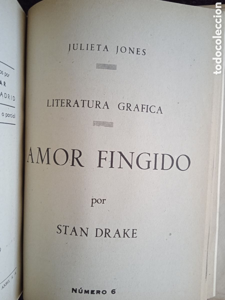 Tebeos: JULIETA JONES CON 1000 ILUSTRACIONES. -ED. DOLAR - Foto 4