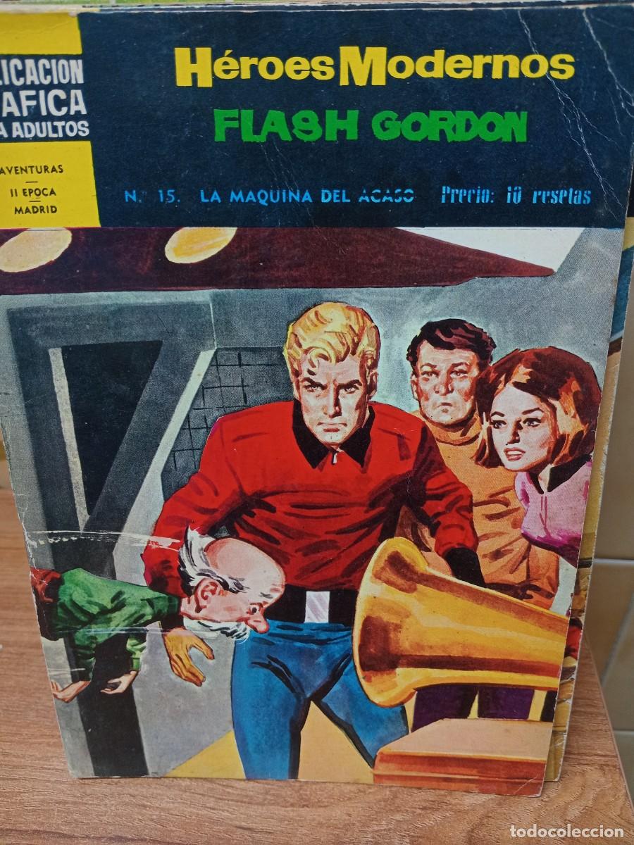 Tebeos: HEROES MODERNOS - FLASH GORDON - N&ordm; 15 - DOLAR - Foto 1