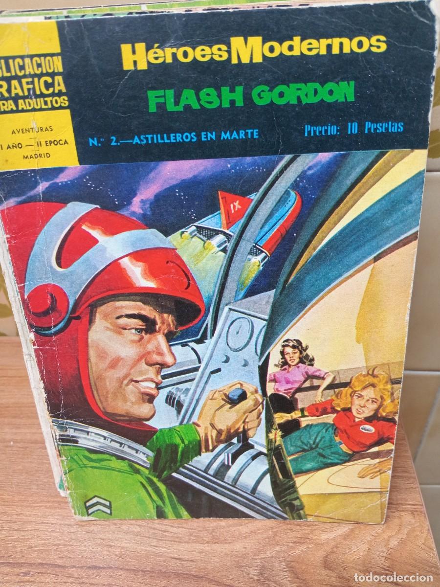 Tebeos: HEROES MODERNOS - FLASH GORDON - N&ordm; 2 - DOLAR - Foto 1