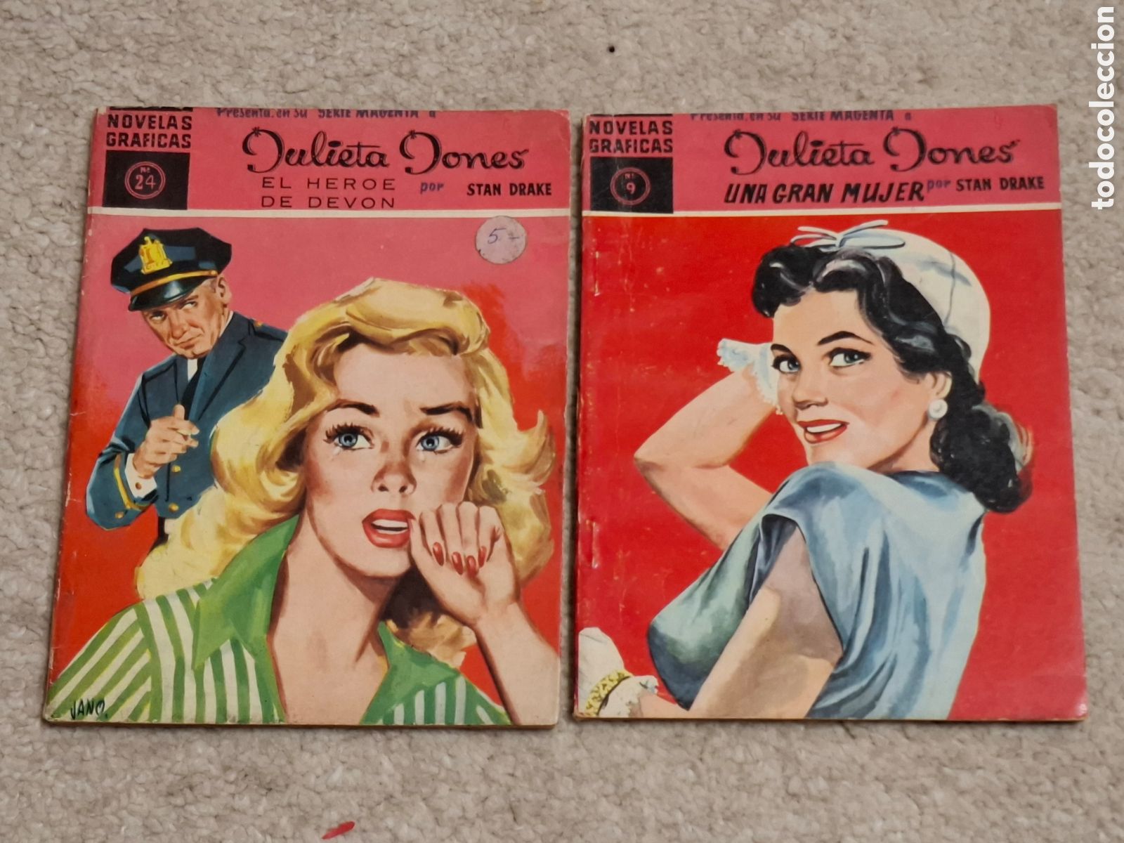 Tebeos: Dos c&oacute;mics de Julieta Jones n&deg; 9 y 24. Editorial D&oacute;lar - Foto 1
