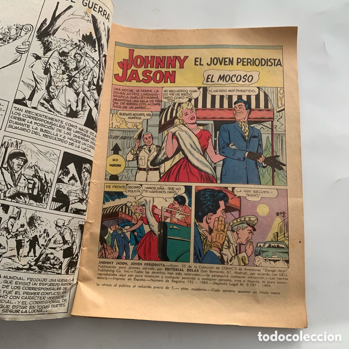 Tebeos: Comic danger man n&ordm; 35 - Foto 2