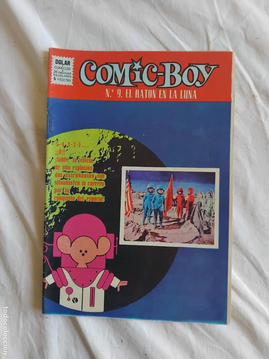 Tebeos: COMIC BOY N&ordm; 9. EL RATON EN LA LUNA. EDITORIAL DOLAR 1964. - Foto 1