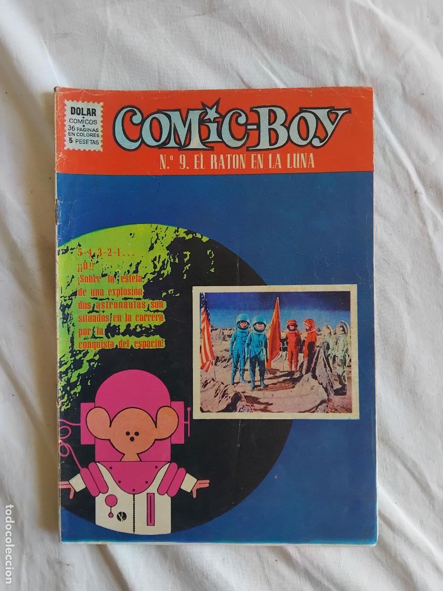 Tebeos: COMIC BOY N&ordm; 9. EL RATON EN LA LUNA. EDITORIAL DOLAR 1964. - Foto 1