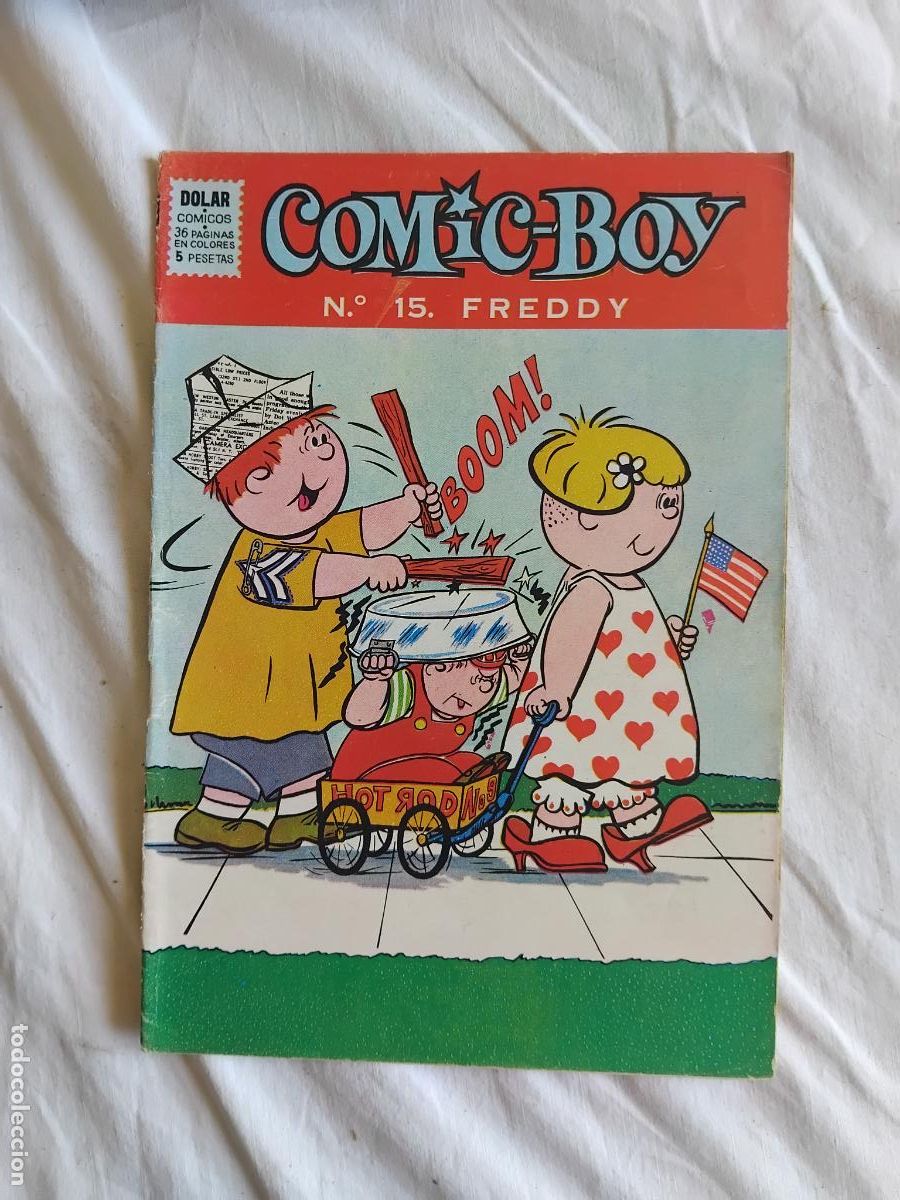 Tebeos: COMIC BOY N&ordm; 15. FREDDY. EDITORIAL DOLAR 1964. - Foto 1