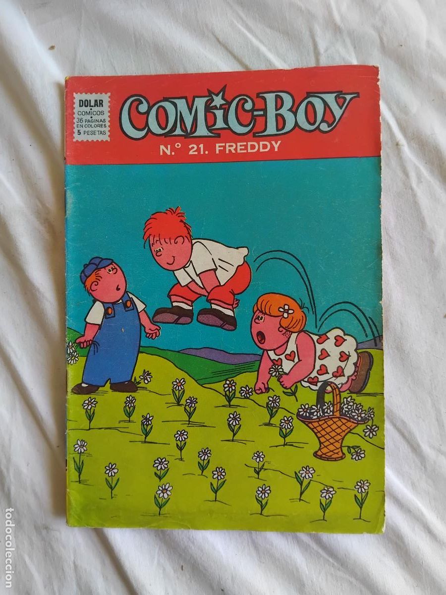 Tebeos: COMIC BOY N&ordm; 21. FREDDY. EDITORIAL DOLAR 1964. - Foto 1