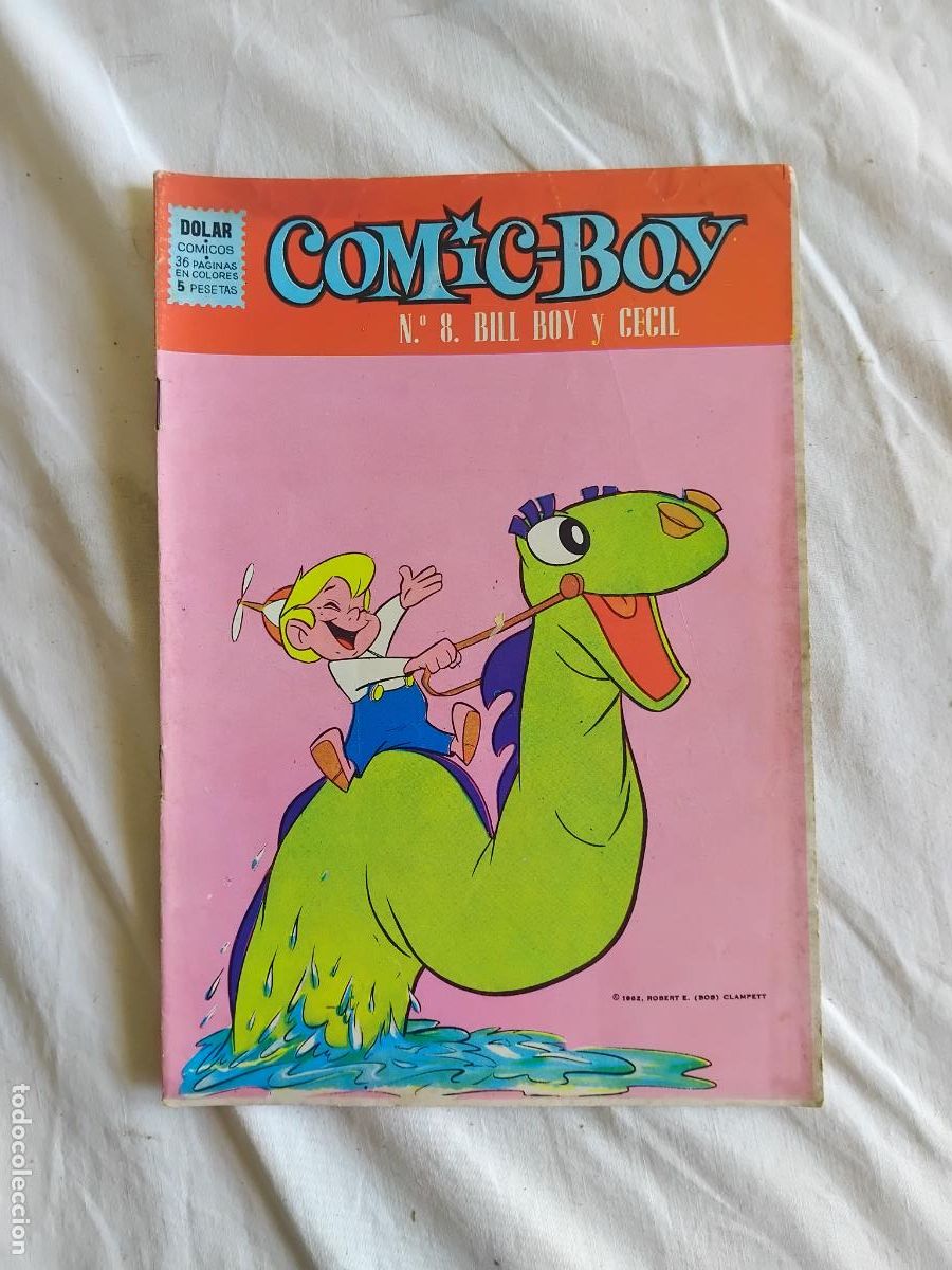 Tebeos: COMIC BOY N&ordm; 8. BILL BOY Y CECIL. EDITORIAL DOLAR 1964. - Foto 1