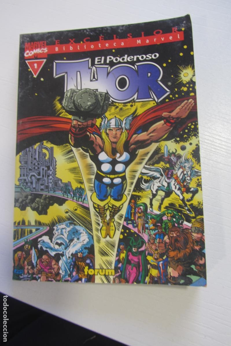 Tebeos: BIBLIOTECA MARVEL - EL PODEROSO THOR - N&ordm; 1 - FORUM - arx78 - Foto 1