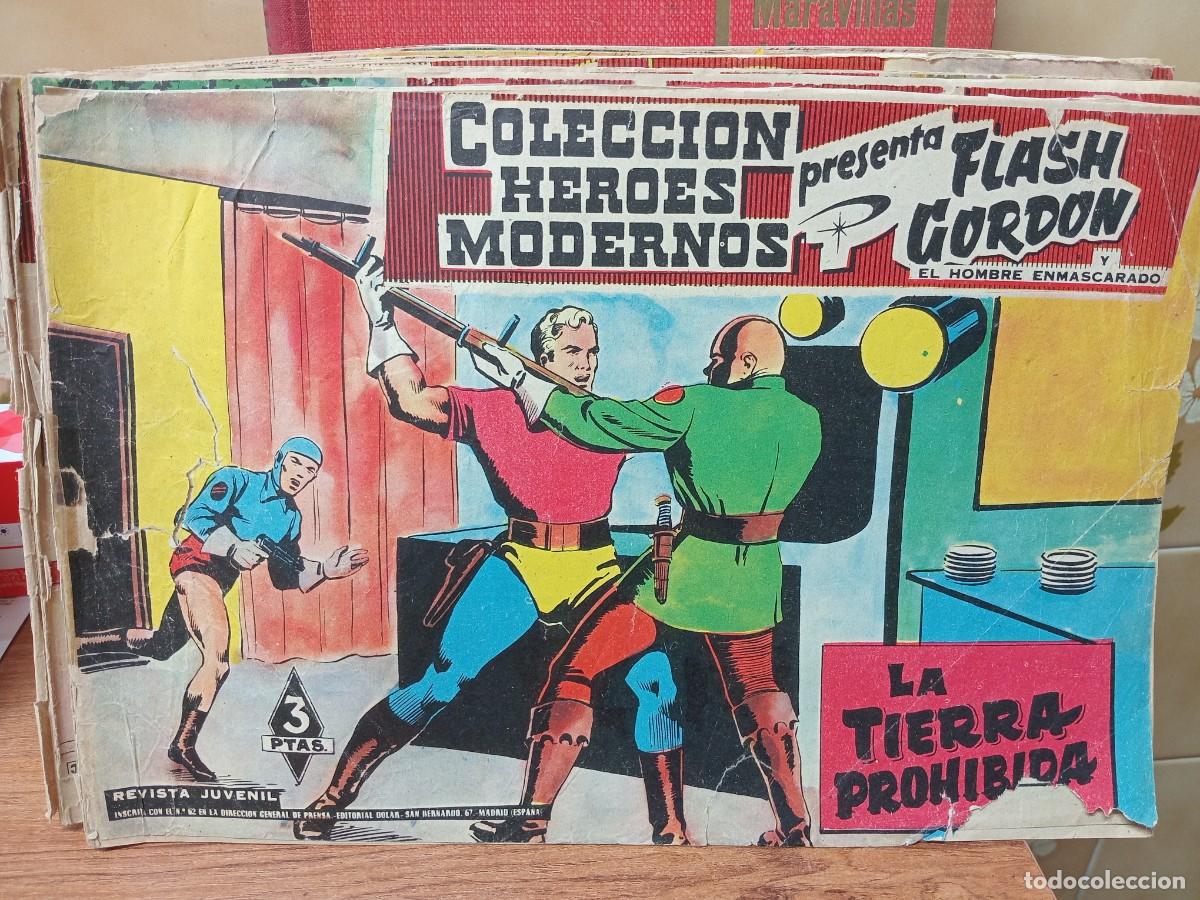 Tebeos: FLASH GORDON - COLECCION HEROES MODERNOS - N&ordm; 027 - EDITORIAL DOLAR - ORIGINAL - Foto 1