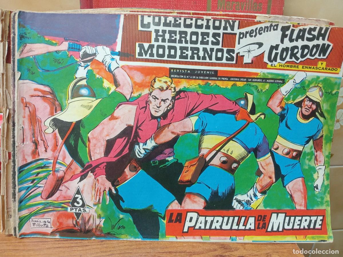 Tebeos: FLASH GORDON - COLECCION HEROES MODERNOS - N&ordm; 017 - EDITORIAL DOLAR - ORIGINAL - Foto 1