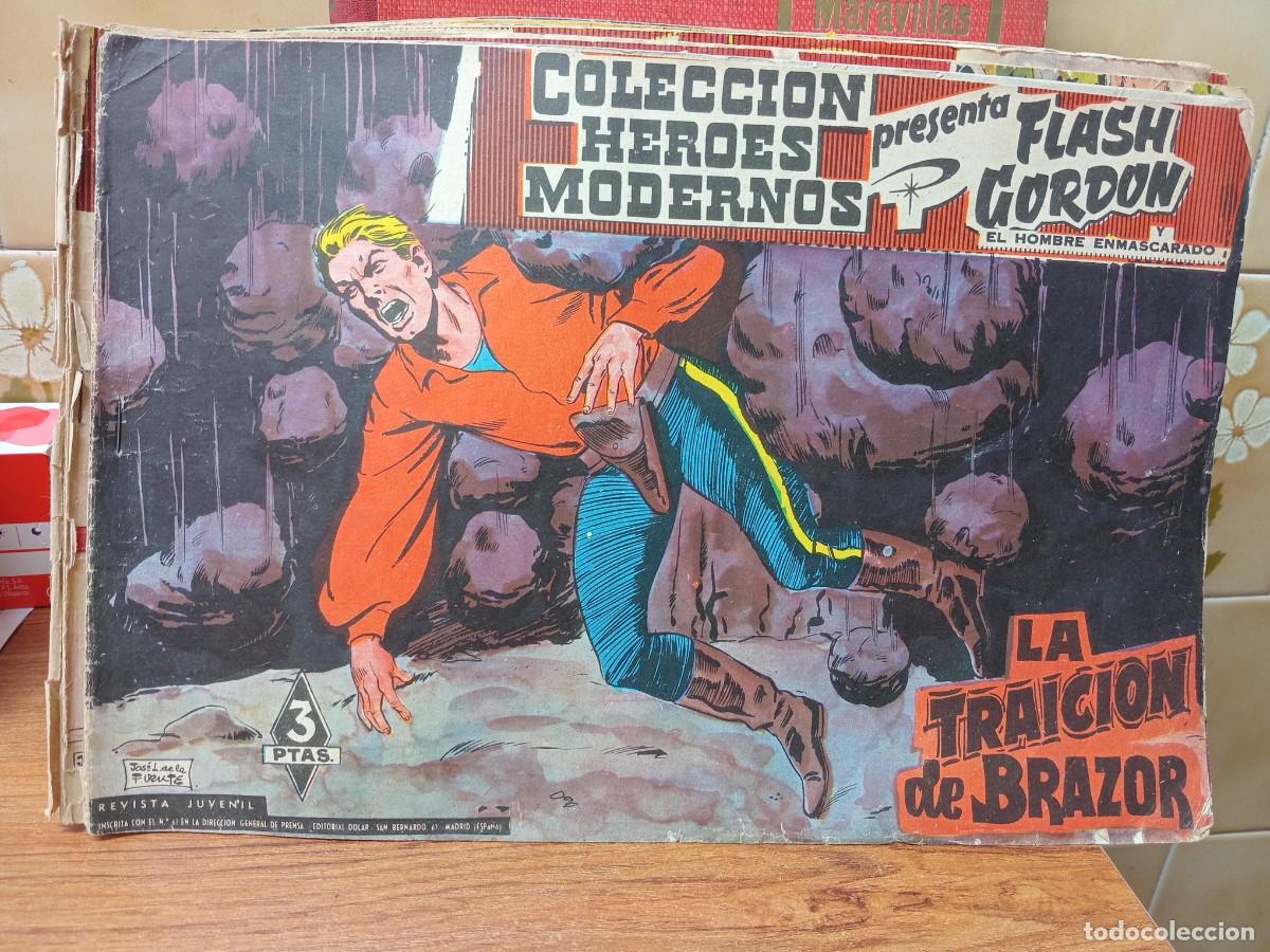 Tebeos: FLASH GORDON - COLECCION HEROES MODERNOS - N&ordm; 021 - EDITORIAL DOLAR - ORIGINAL - Foto 1