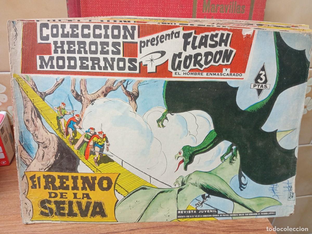 Tebeos: FLASH GORDON - COLECCION HEROES MODERNOS - N&ordm; 012 - EDITORIAL DOLAR - ORIGINAL - Foto 1