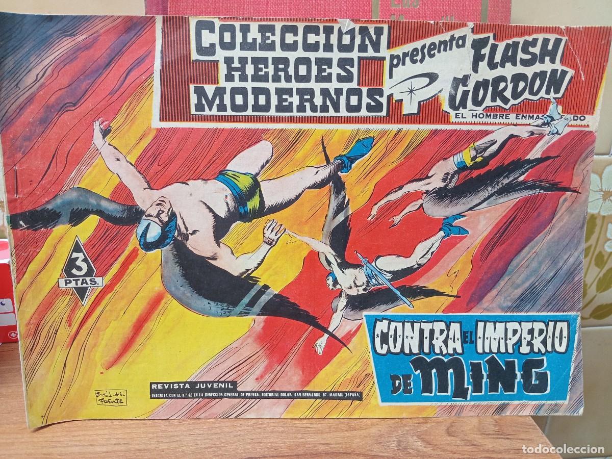 Tebeos: FLASH GORDON - COLECCION HEROES MODERNOS - N&ordm; 07 - EDITORIAL DOLAR - ORIGINAL - Foto 1