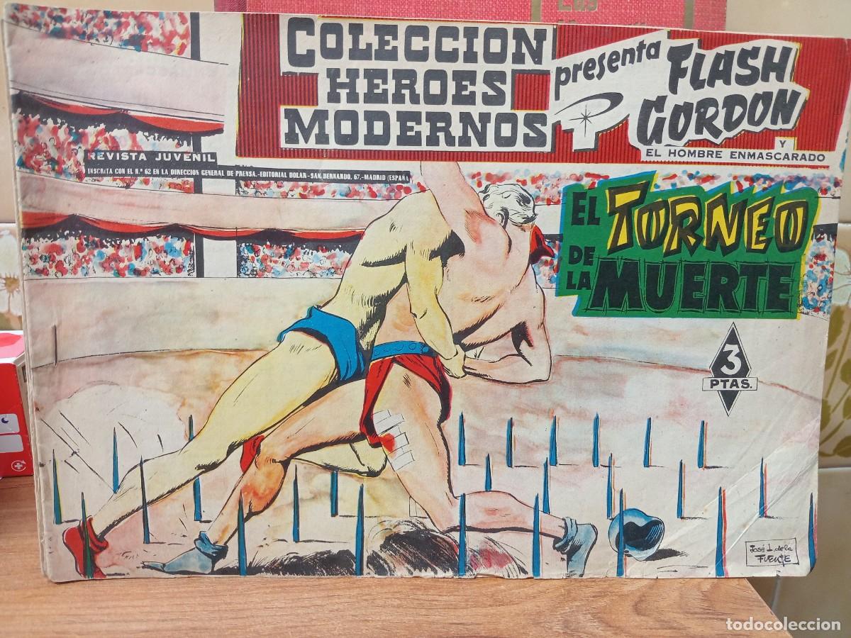 Tebeos: FLASH GORDON - COLECCION HEROES MODERNOS - N&ordm; 04 - EDITORIAL DOLAR - ORIGINAL - Foto 1
