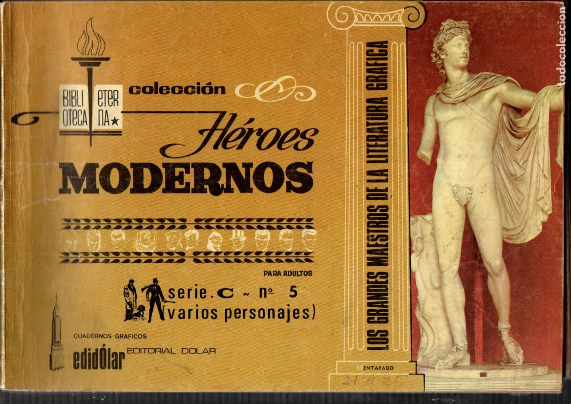 Tebeos: COLECCION HEROES MODERNOS. SERIE C. CUADERNOS N&ordm; 4 Y N&ordm; 5. EDITORIAL DOLAR.