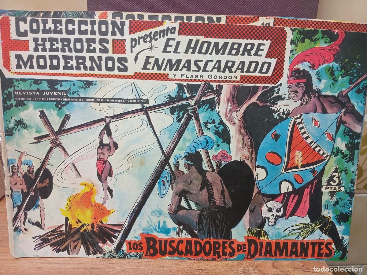 Tebeos: EL HOMBRE ENMASCARADO - COLECCION HEROES MODERNOS -N&ordm; 08 - DOLAR - ORIGINAL