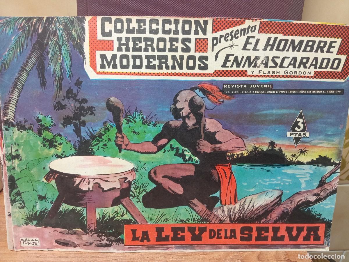 Tebeos: EL HOMBRE ENMASCARADO - COLECCION HEROES MODERNOS -N&ordm; 06 - DOLAR - ORIGINAL