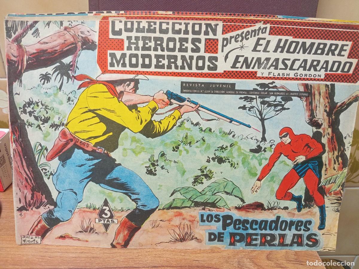 Tebeos: EL HOMBRE ENMASCARADO - COLECCION HEROES MODERNOS -N&ordm; 018 - DOLAR - ORIGINAL