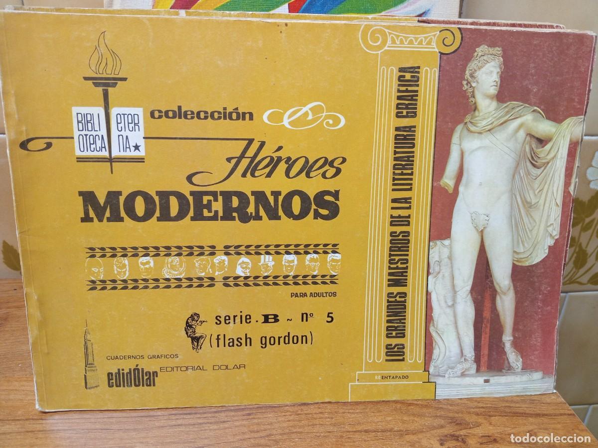 Tebeos: FLASH GORDON - HEROES MODERNOS - BIBLIOTECA ETERNA - SERIE B - N&ordm; 5 - EDITORIAL DOLAR - ORIGINAL