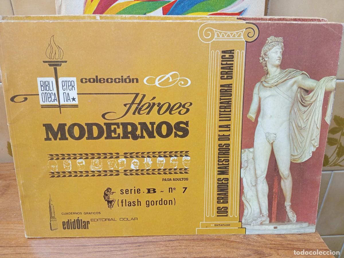Tebeos: FLASH GORDON - HEROES MODERNOS - BIBLIOTECA ETERNA - SERIE B - N&ordm; 7 - EDITORIAL DOLAR - ORIGINAL