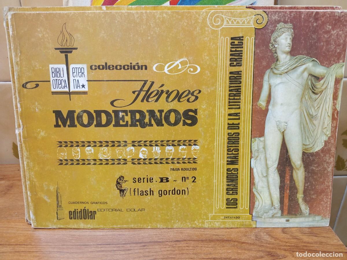 Tebeos: FLASH GORDON - HEROES MODERNOS - BIBLIOTECA ETERNA - SERIE B - N&ordm; 2 - EDITORIAL DOLAR - ORIGINAL
