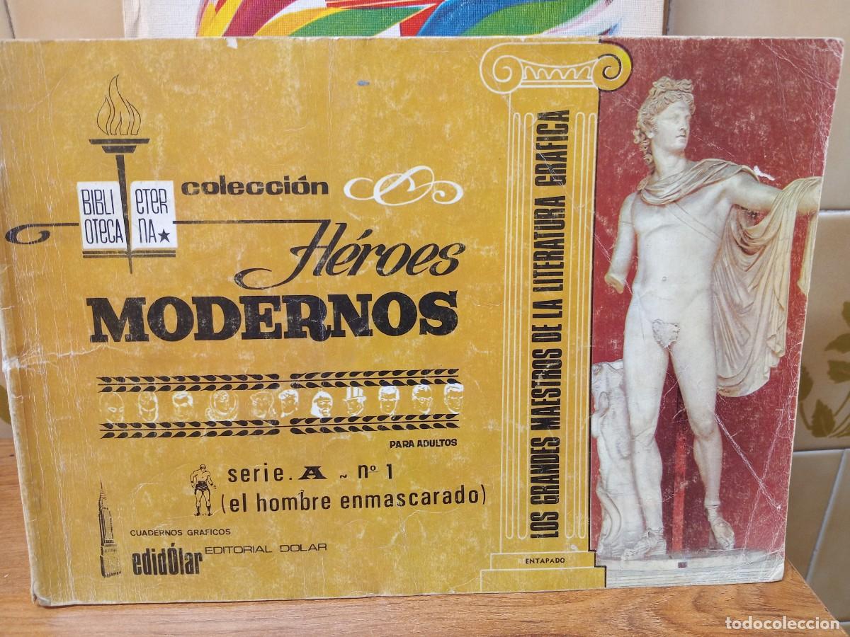 Tebeos: EL HOMBRE ENMASCARADO -HEROES MODERNOS-BIBLIOTECA ETERNA -SERIE A - N&ordm; 1 -EDITORIAL DOLAR - ORIGINAL