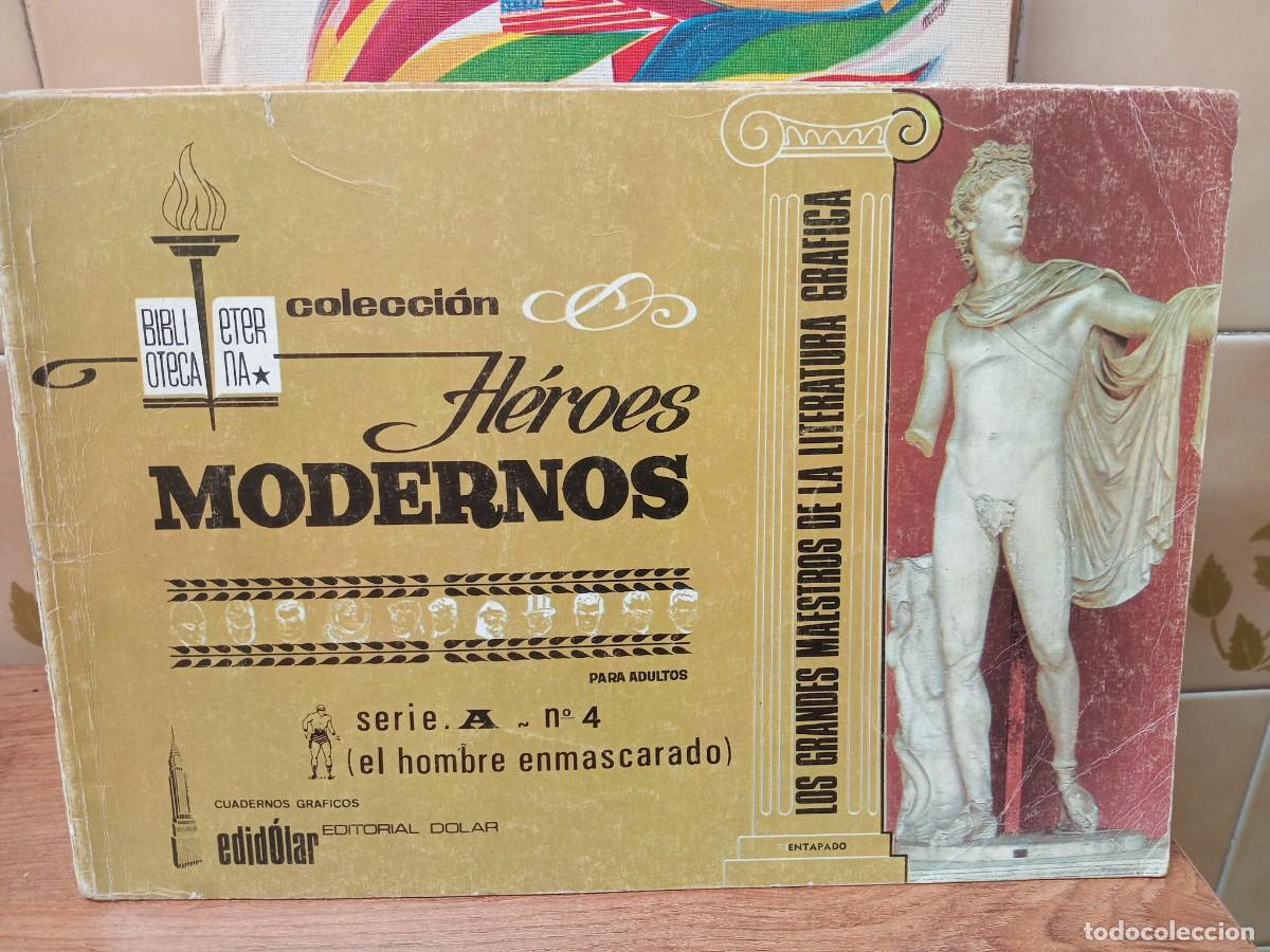 Tebeos: EL HOMBRE ENMASCARADO -HEROES MODERNOS-BIBLIOTECA ETERNA -SERIE A - N&ordm; 4 -EDITORIAL DOLAR - ORIGINAL