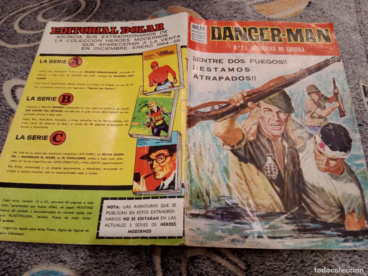Tebeos: DANGER-MAN - N&ordm; 23 - EDITORIAL DOLAR 1964 - Foto 1