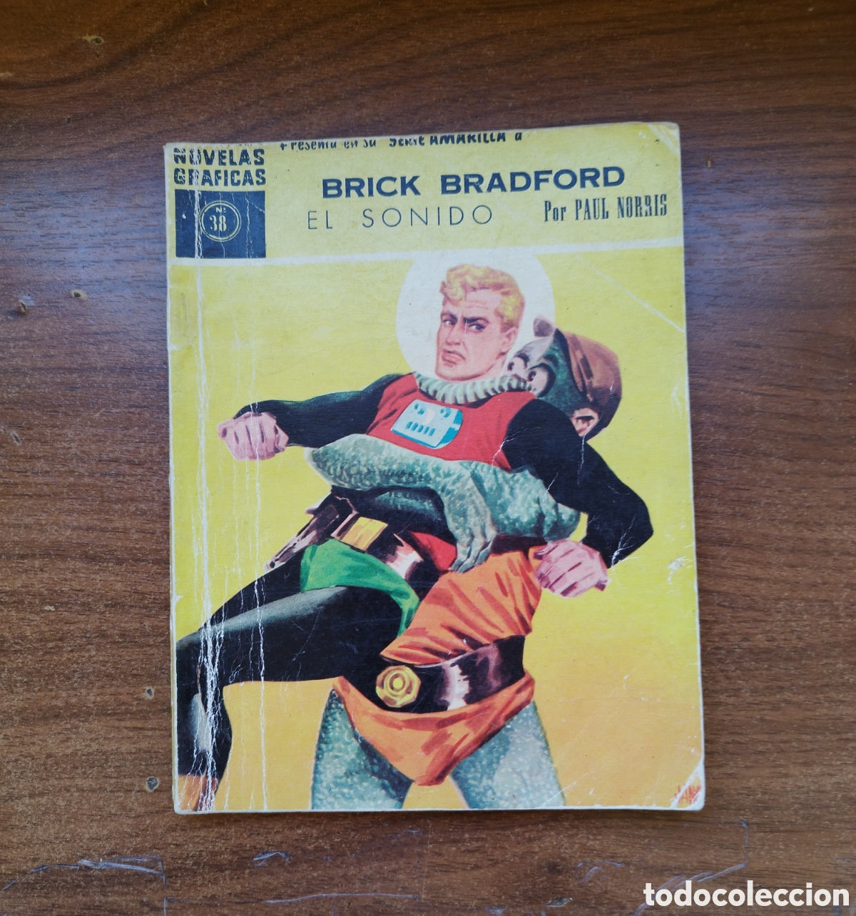 Tebeos: NOVELAS GRAFICAS N&deg;38 EL SONIDO SERIE AMARILLA BRICK BRAFORD