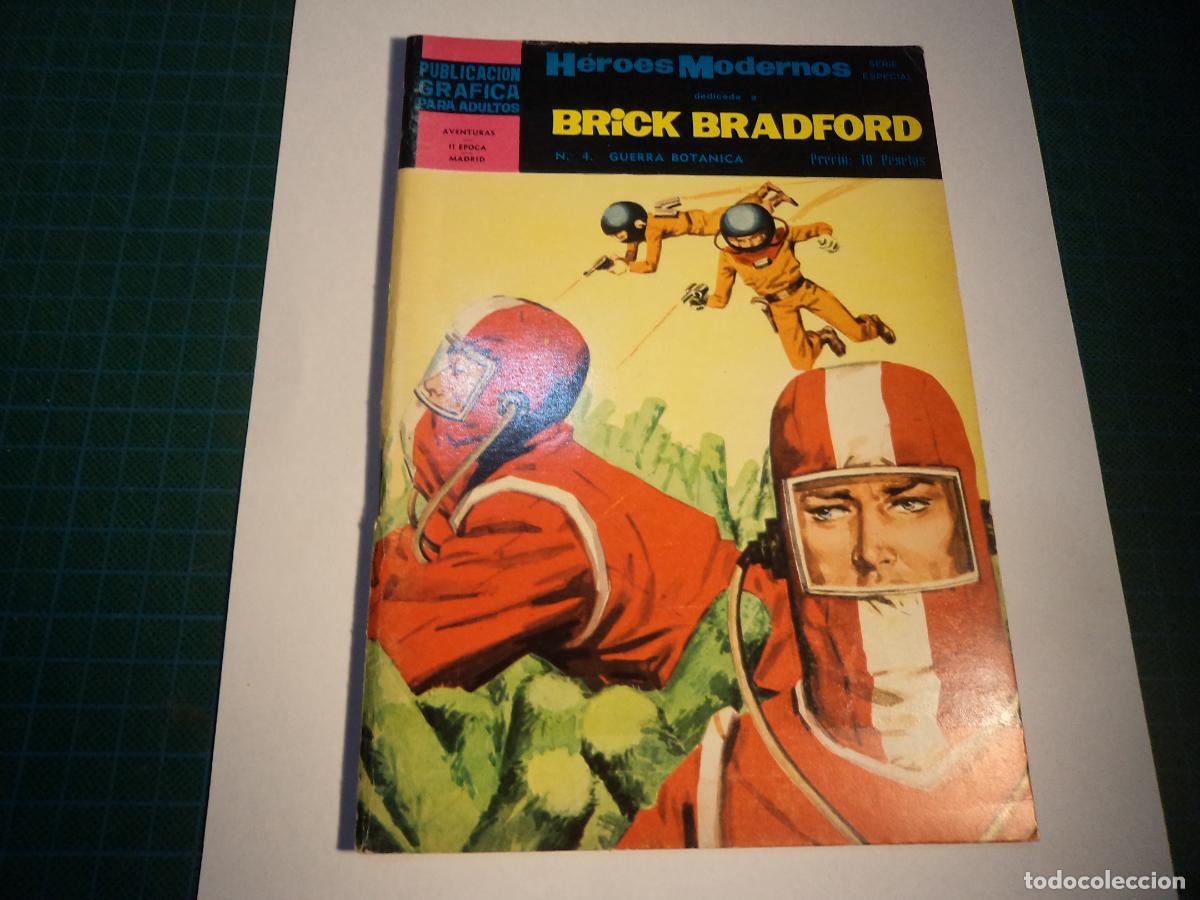 Tebeos: Heroes modernos. Brick Bradford. N&deg;4. Segunda epoca. Dolar.