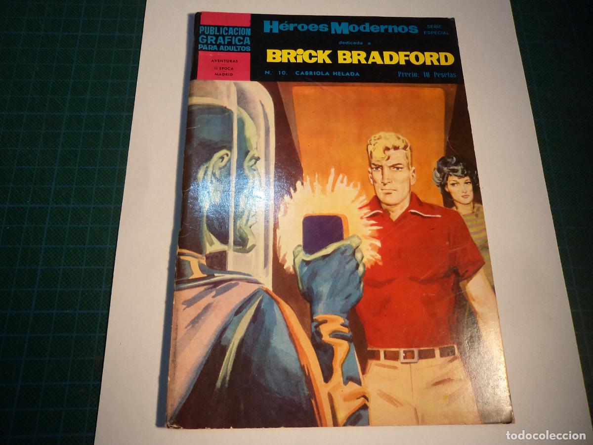Tebeos: Heroes modernos. Brick Bradford. N&deg; 10. Segunda epoca. Dolar.