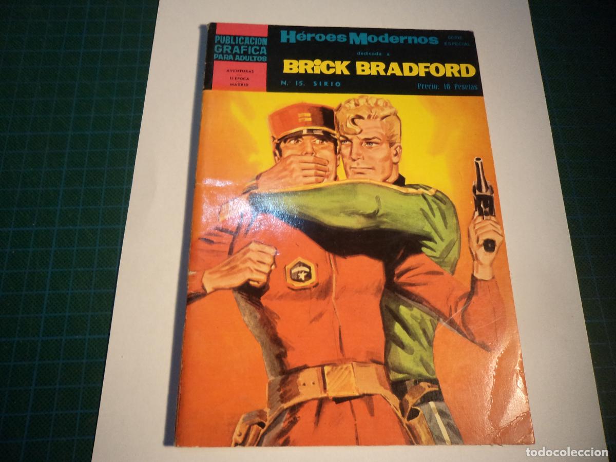 BDs: Heroes modernos. Brick Bradford. N&deg; 15. Segunda epoca. Dolar.