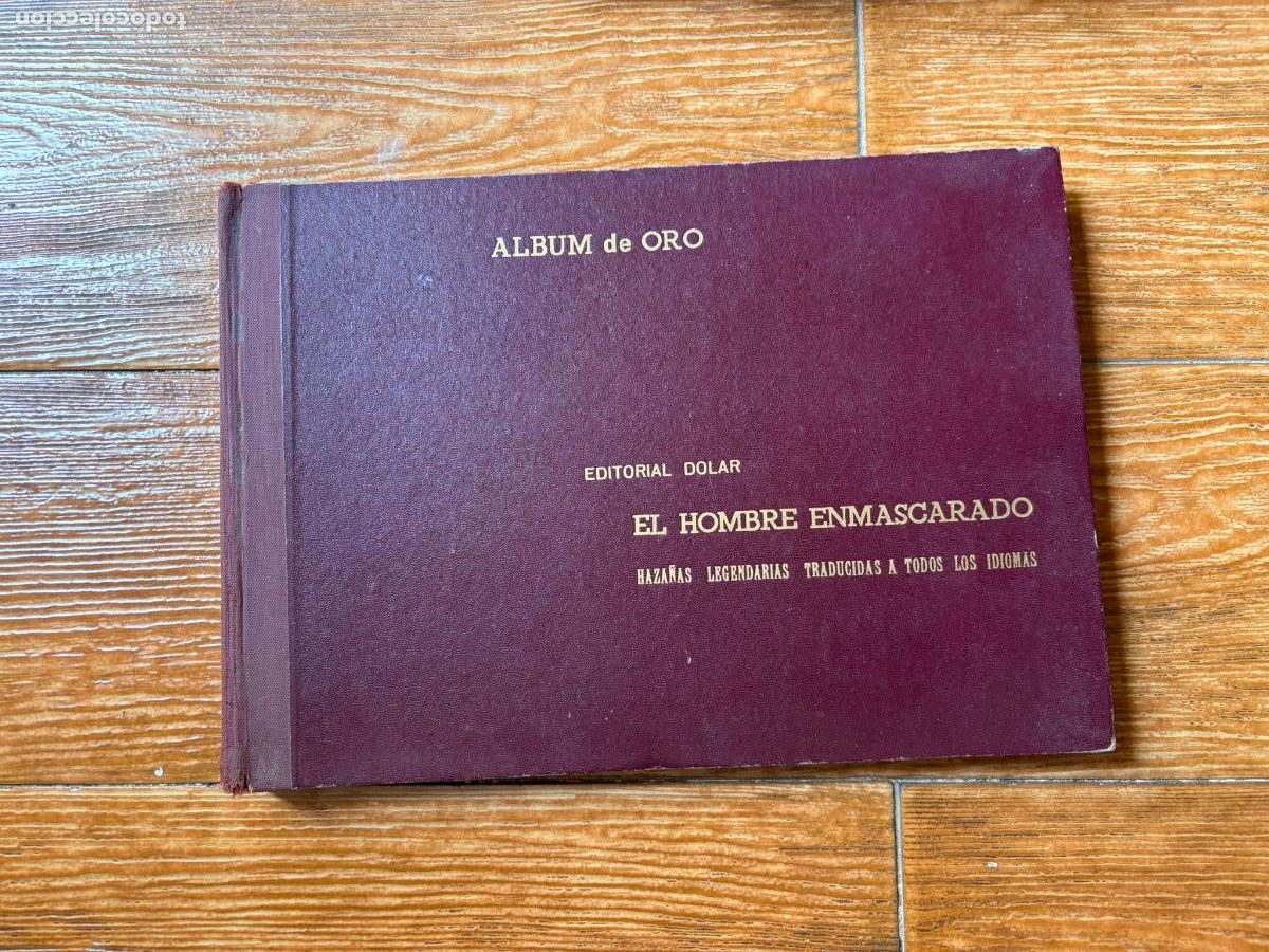 Tebeos: H&Eacute;ROES MODERNOS, EL HOMBRE ENMASCARADO &Aacute;LBUM DE ORO, N⁰ VII,VIII,IX,X,XI Y XII EDITORIAL DOLAR