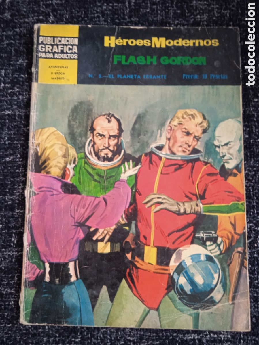 BDs: HEROES MODERNOS II EPOCA N&ordm; 8 , FLASH GORDON - edita : DOLAR A&Ntilde;OS 60