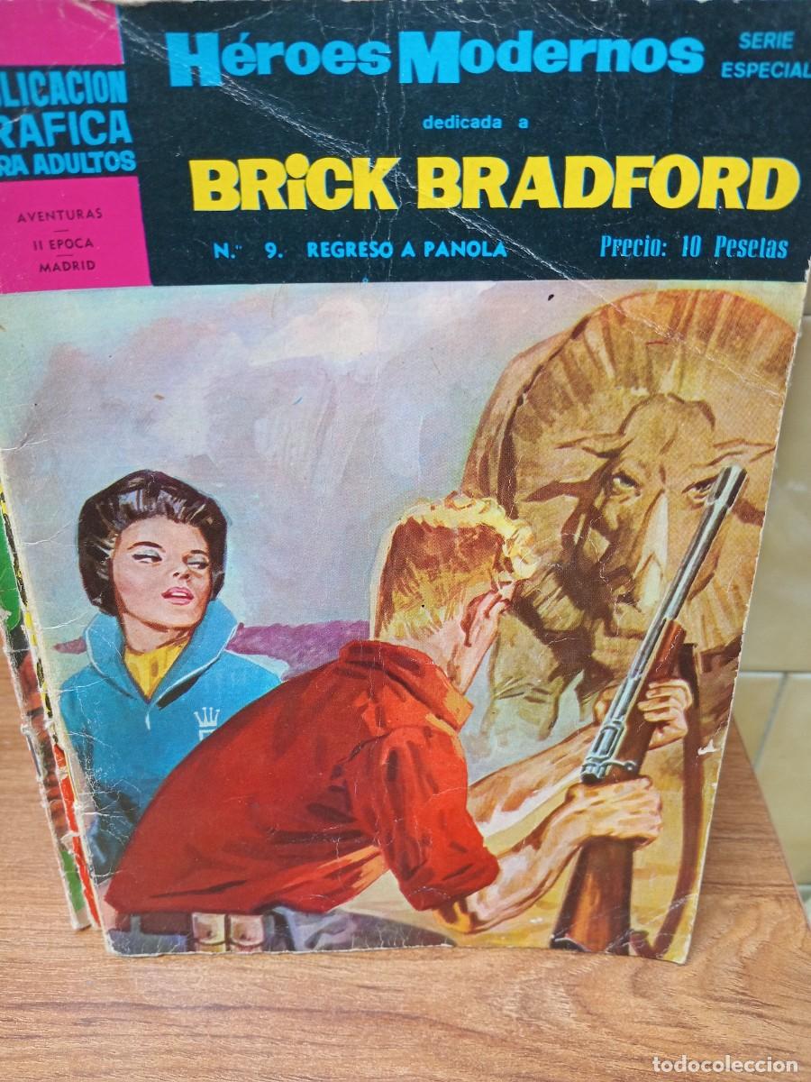 Tebeos: BRICK BRADFORD - HEROES MODERNOS - N&ordm; 9 - DOLAR
