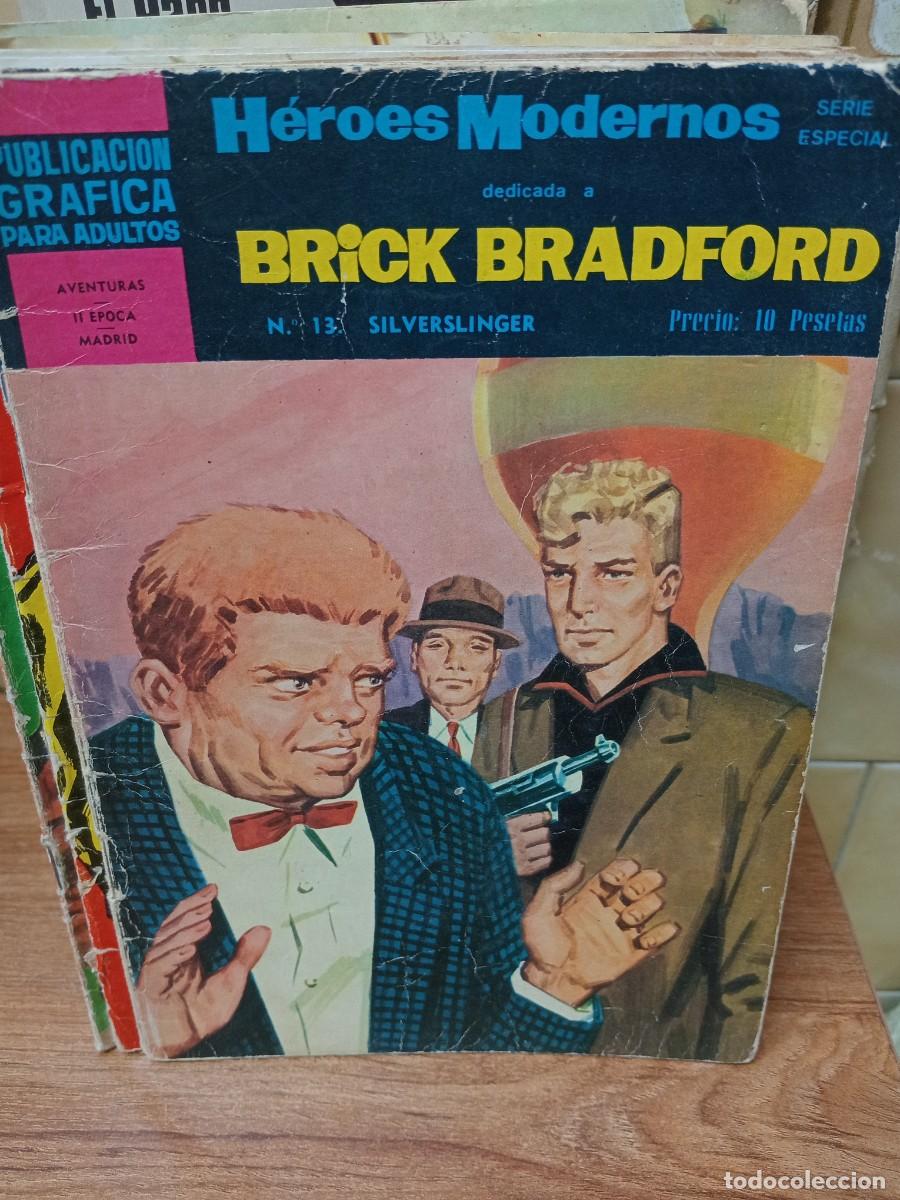Tebeos: BRICK BRADFORD - HEROES MODERNOS - N&ordm; 13 - DOLAR