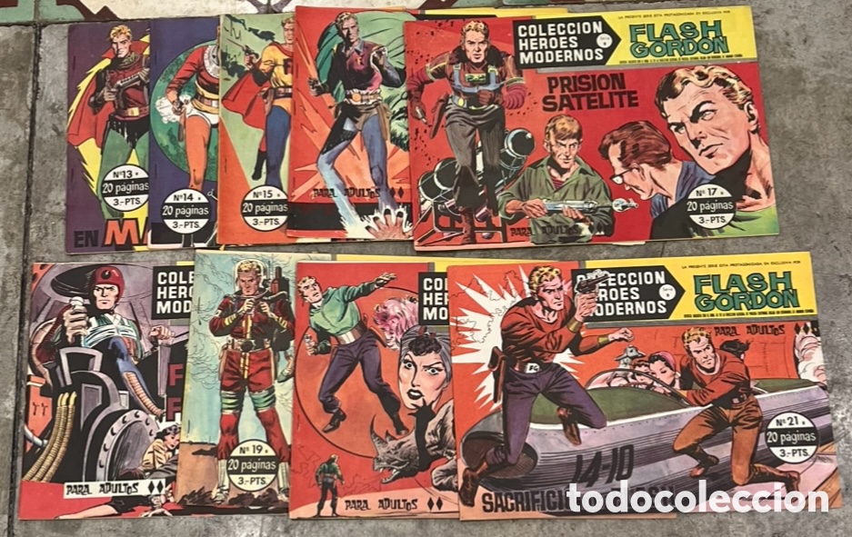 Tebeos: C&oacute;mic. Colecci&oacute;n FLASH GORDON. Serie B. 1-32. Editorial D&oacute;lar. 1958. - Foto 2