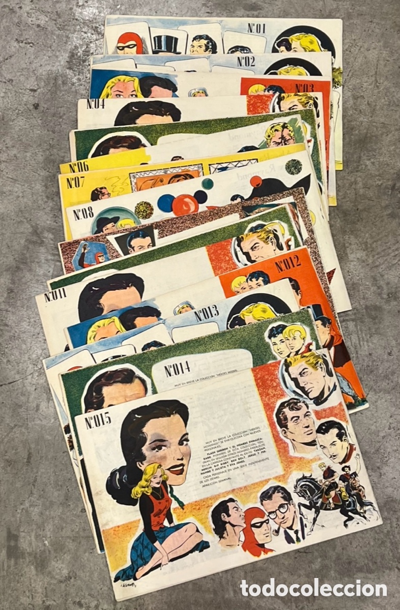 Tebeos: C&oacute;mic. FLASH GORDON Y El Hombre Enmascarado. 1-30. Editorial Dolar. 1958.