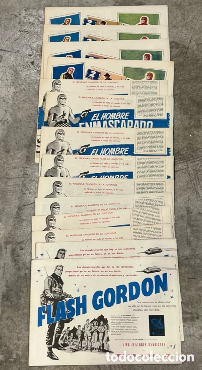 Tebeos: C&oacute;mic. Colecci&oacute;n FLASH GORDON. N&uacute;meros 1-70. Editorial D&oacute;lar. 1958.