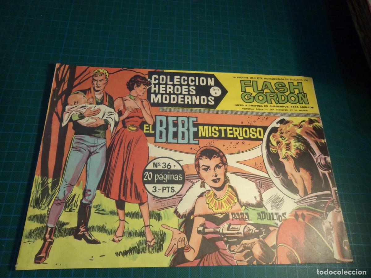 Tebeos: Heroes modernos serie B. Flash Gordon. N&ordm; 36. Dolar - Foto 1