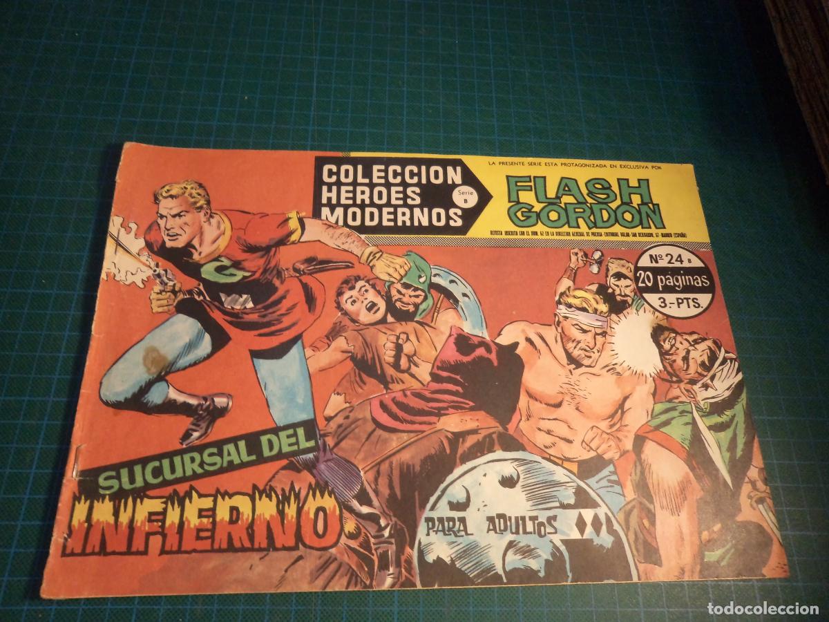 Tebeos: Heroes modernos serie B. Flash Gordon. N&ordm; 24. Dolar