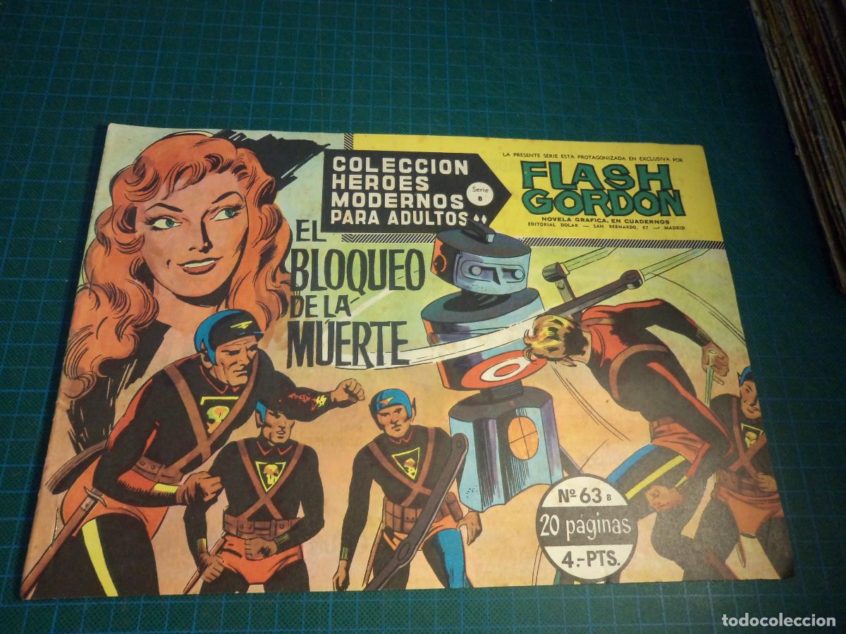 Tebeos: Heroes modernos serie B. Flash Gordon. N&ordm; 63. Dolar - Foto 1