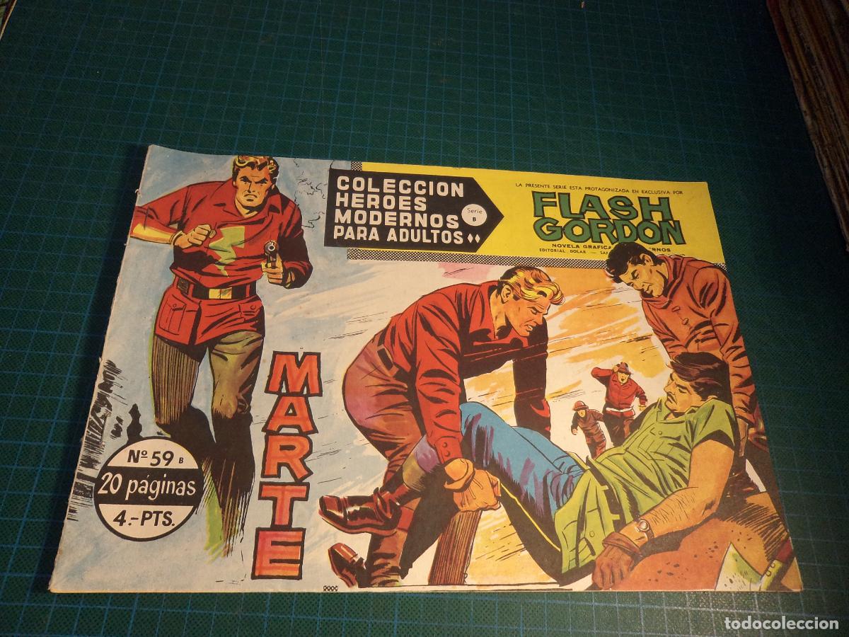 Tebeos: Heroes modernos serie B. Flash Gordon. N&ordm; 59. Dolar - Foto 1