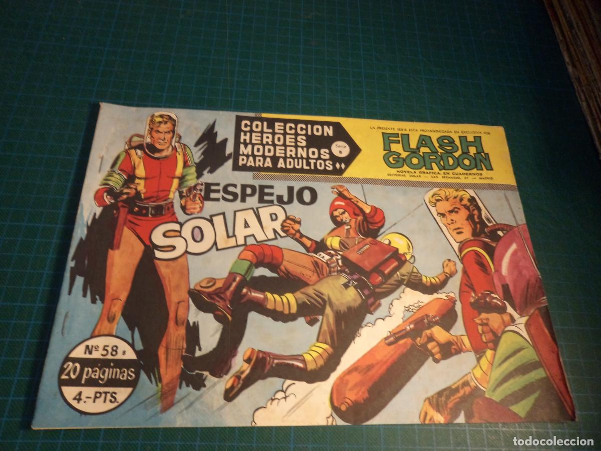 Tebeos: Heroes modernos serie B. Flash Gordon. N&ordm; 58. Dolar