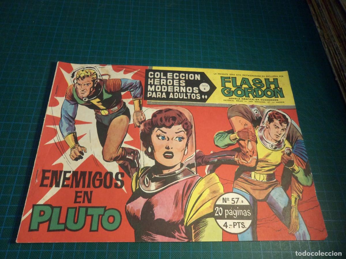 Tebeos: Heroes modernos serie B. Flash Gordon. N&ordm; 57. Dolar