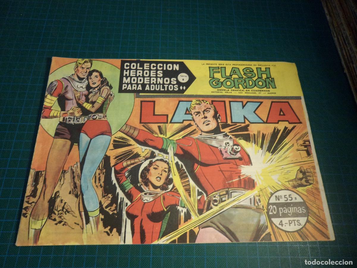 Tebeos: Heroes modernos serie B. Flash Gordon. N&ordm; 55. Dolar - Foto 1