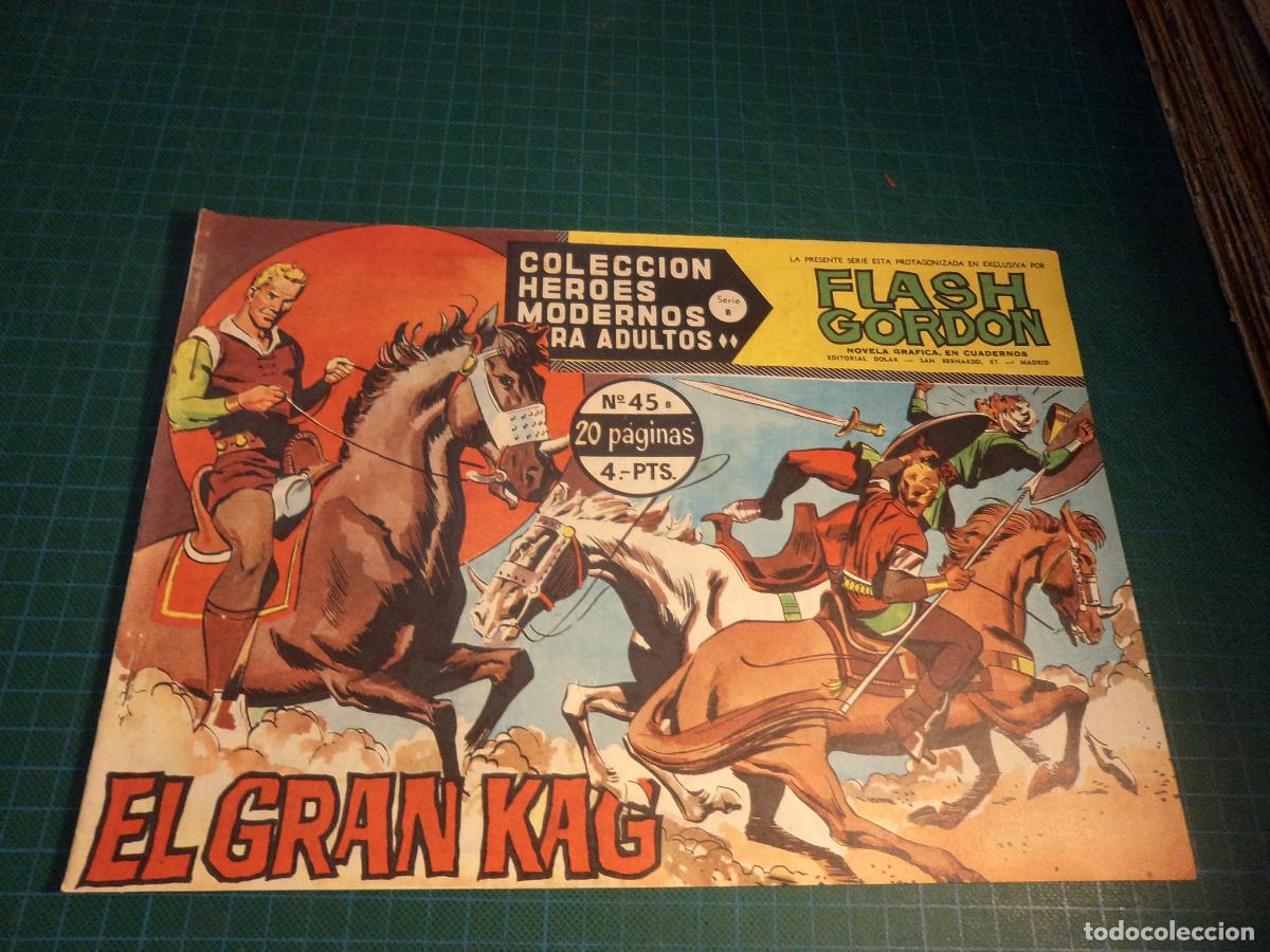 Tebeos: Heroes modernos serie B. Flash Gordon. N&ordm; 45. Dolar - Foto 1