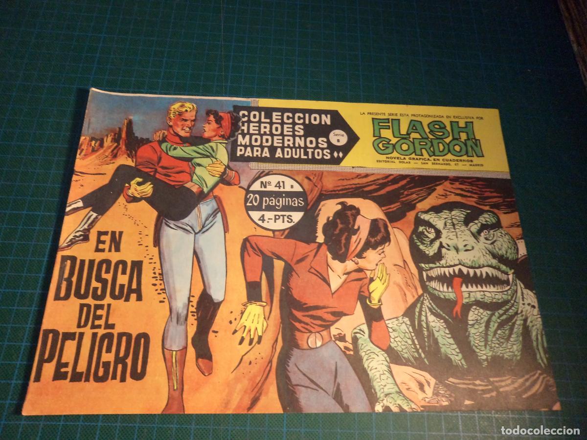 Tebeos: Heroes modernos serie B. Flash Gordon. N&ordm; 41. Dolar